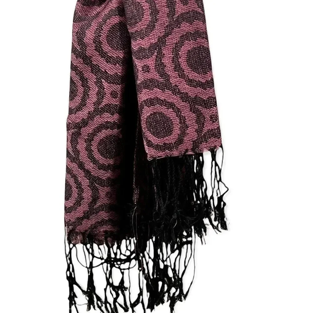 INC International Concepts Jacquard Winter Scarf/Wrap